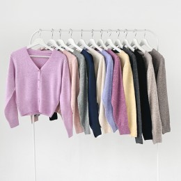 피오로 캐시울 베이직 데일리 가디건 SD-251035