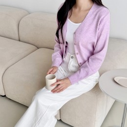 피오로 캐시울 베이직 데일리 가디건 SD-251035