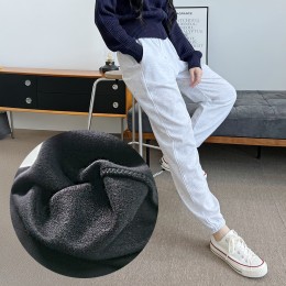 메이안 남녀공용 무지면 고무줄조거 기모바지 SD-251043