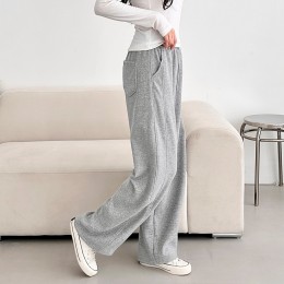 제노미 사이드핀턱 스트레이트 와이드바지 SD-251110