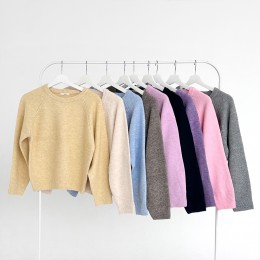 슈레오 나그랑 라운드넥 데일리 니트 SD-251040