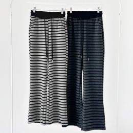 프레하 양털 스트라이프 노미 부츠컷 바지 SD-251119