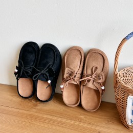 카모즈 여성 스웨이드 캐주얼 블로퍼 SD-251133