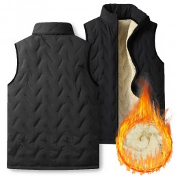 칸타 남성 하프넥 양털기모 조끼 SD-251136