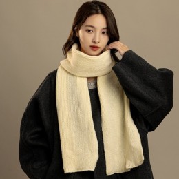 마리사 소프트 베이직 무지 니트 머플러 SD-251152