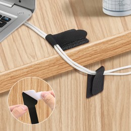 포라 케이블 정리 고정 부착 밴드 10개입 SD-251182