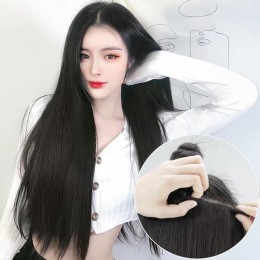 니츄 원터치 생머리 부분가발 3피스 SD-251122