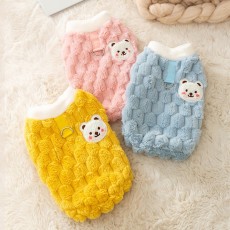 두두 곰돌이와펜 소프트털 강아지 티셔츠 SD-251257