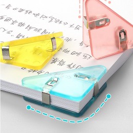 타프 삼각형 코너 클립 A4용지 정리 5개입 SD-251265