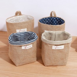 클레멘 다용도 행잉 린넨 수납 바구니 SD-260121