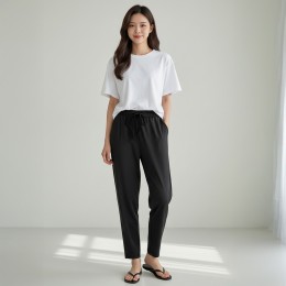 제나 허리밴딩 시원한 쿨 냉감 바지 SD-260204