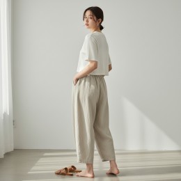 미밋츠 벌룬핏 핀턱 여름 통바지 SD-260217