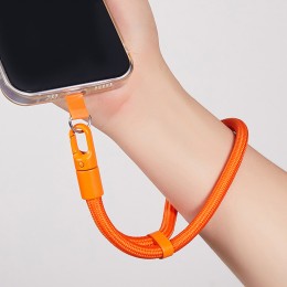 포펜 휴대폰 컬러 스트랩 손목 목걸이 크로스형 SD-260105