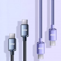 엘란 120W 패브릭 C to C 초고속 충전케이블 2M SD-251267