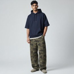 에카모 남녀공용 투윌 커브드와이드 팬츠 SD-260228