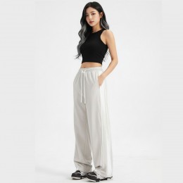 숄고 남녀 바스락 라인 스트링 와이드바지 SD-260240