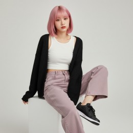 피아젠 피그먼트 데님 컬러 와이드바지 SD-260241