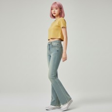 올조르 밴딩 워싱 부츠컷 데님 청바지 SD-260303