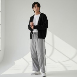 발로이드 바스락 스트링 라인 와이드바지 SD-260306