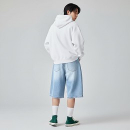 덴작 사이드절개 핀턱 데님 버뮤다 5부 7부 SD-260308