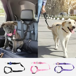 체사 반려동물 차량용 안전 스트랩 리드줄 SD-260311