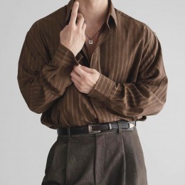 대쉬 남자 모던 스트라이프 셔츠 SD-260155