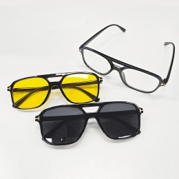 엑서 컬러렌즈 뿔테 패션안경 SD-251222