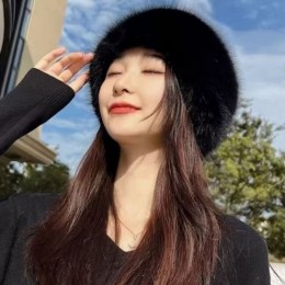 루이라 남녀공용 소프트 겨울 방한 털모자 SD-251239