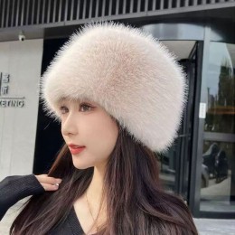 루이라 남녀공용 소프트 겨울 방한 털모자 SD-251239