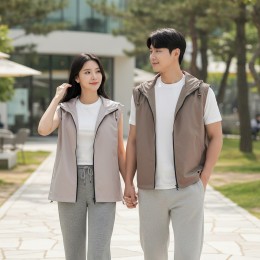남녀 팔레가트 스트링 후드 조끼 베스트 SD-262014