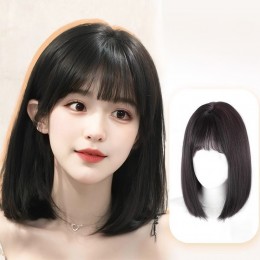 리코 베이직 단발머리 매쉬 여성 통가발 SD-250733