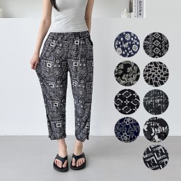 레이런 아이스쿨 지퍼포켓 9부 일자바지 SD-262040