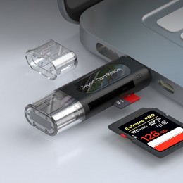 노델 SD카드 TF메모리 카드리더기 OTG SD-260101
