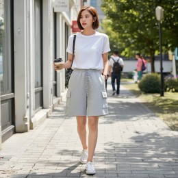 타라킨 벌룬 건빵 5부 카고 반바지 SD-260510
