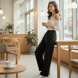 카야크 사이드 핀탁 와이드바지 SD-260511
