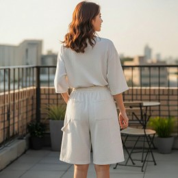 포앤샤 벌룬 카펜더 6부 반바지 SD-260512