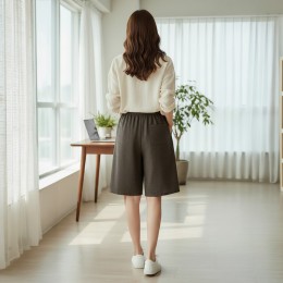 키펠라 린넨라이크 버뮤다 반바지 SD-260516