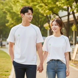 드첸 남녀 나그랑 탄탄 스판 티셔츠 SD-260614