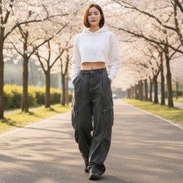 롬보크 스트리트핏 카고 와이드바지 SD-262064