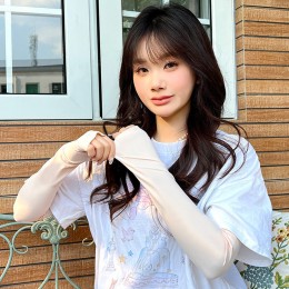 핀토 실루엣 얇은 아이스 쿨링 실키 팔토시 SD-260621
