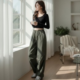 칸테아 스트링 조거핏 와이드바지. SD-262077