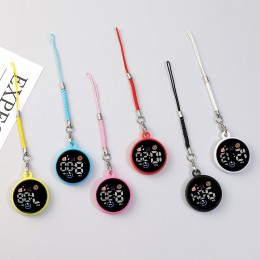 돌샤 무소음 LED 시험용 시계 방수 키링 SD-260729