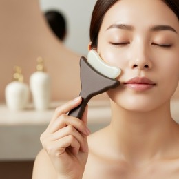 크래드 베이직 심플 페이스 마사지 괄사 SD-260808