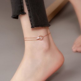 롤라인 써지컬 스테인리스 스틸 패션 발찌 SD-260414