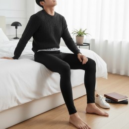 겐터그 남성 영문 기모타이즈 레깅스 SD-262106