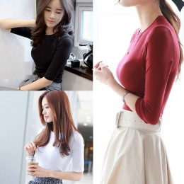 5부소매 라운드티 SD-210301