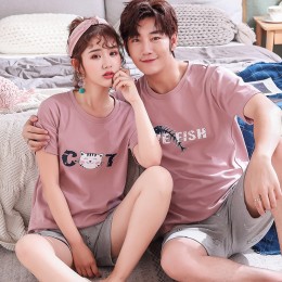 [Sale] 물고기 커플룩 반팔 홈웨어세트 SD-210458