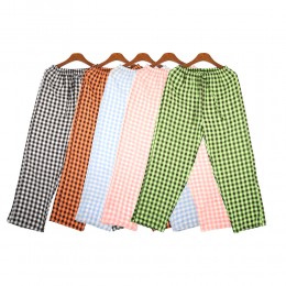 [Sale] 체크 패턴 논포켓 일자 밴딩팬츠  SD-210526