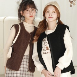 [Sale] 소프트 양털조끼 SD-210911