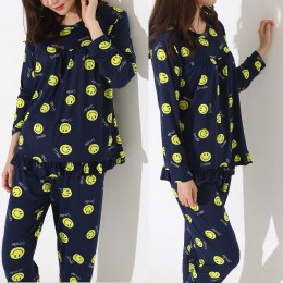 [Sale] 스마일 프릴 스판 잠옷세트 SD-220315